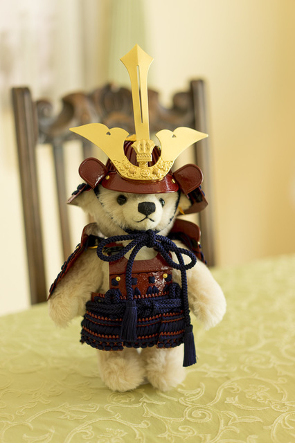 teddy bears008シュタイフのサムライ.jpg